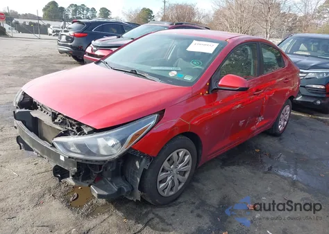 2018 Hyundai Accent Se from USA, damaged, VIN 3KPC24A39JE022028
